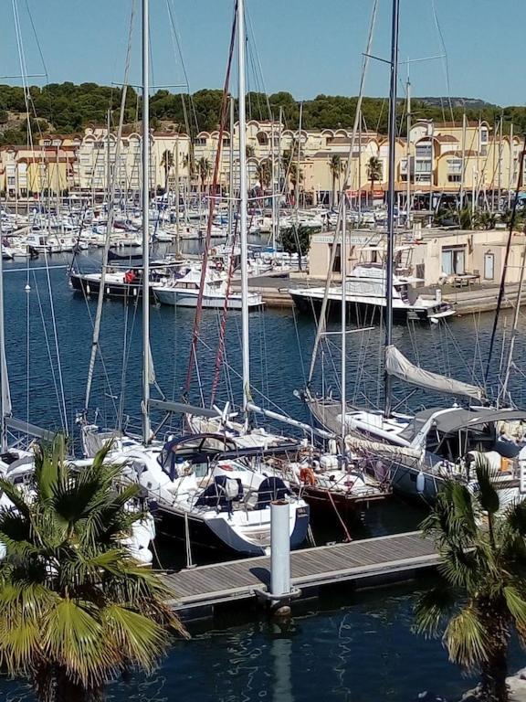 Gruissan Appartement Calme, Vue Sur Port De Plaisance -Clim, Empl.Parking Экстерьер фото