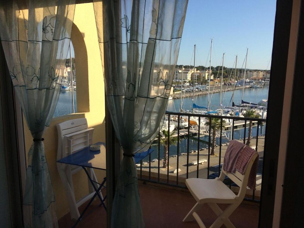 Gruissan Appartement Calme, Vue Sur Port De Plaisance -Clim, Empl.Parking Экстерьер фото