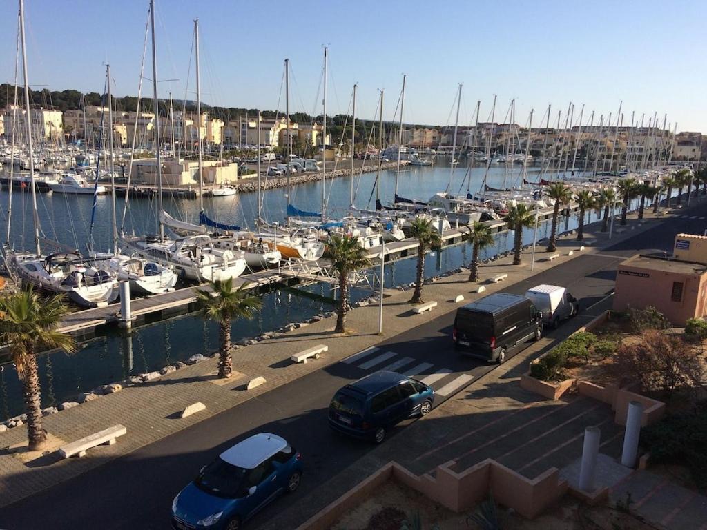 Gruissan Appartement Calme, Vue Sur Port De Plaisance -Clim, Empl.Parking Экстерьер фото