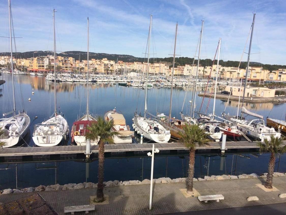 Gruissan Appartement Calme, Vue Sur Port De Plaisance -Clim, Empl.Parking Экстерьер фото