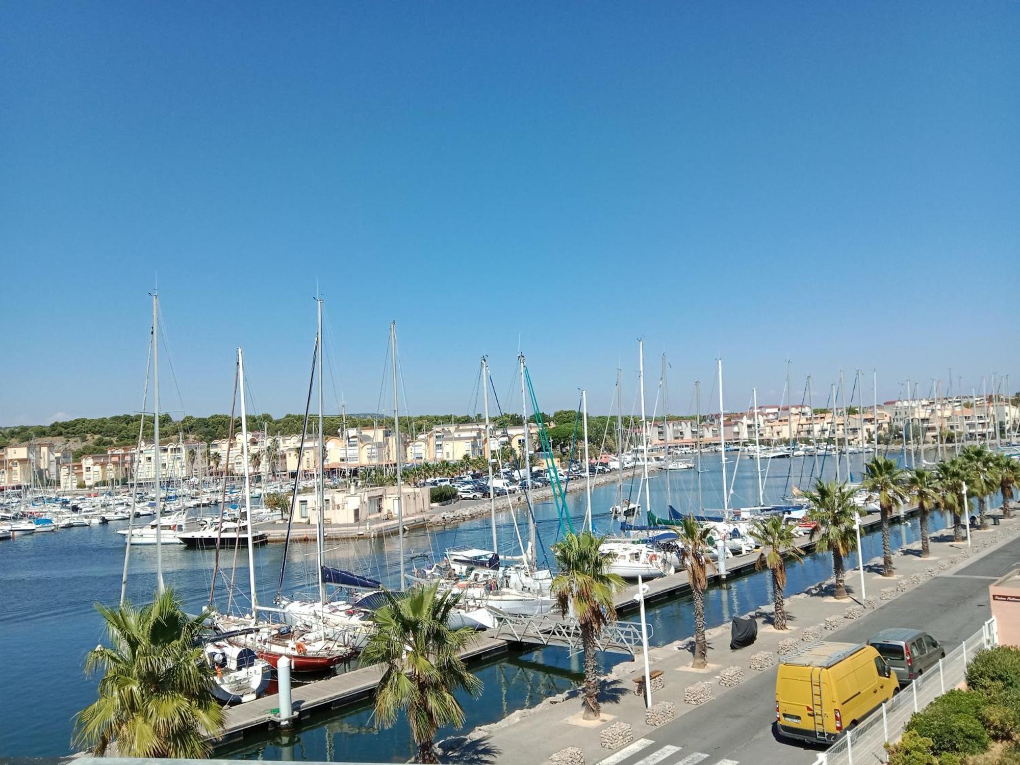Gruissan Appartement Calme, Vue Sur Port De Plaisance -Clim, Empl.Parking Экстерьер фото